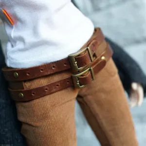 Double Belt (Brown)