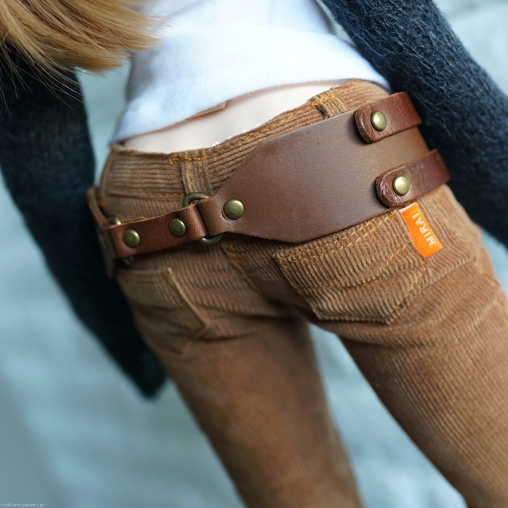 Double Belt (Brown)