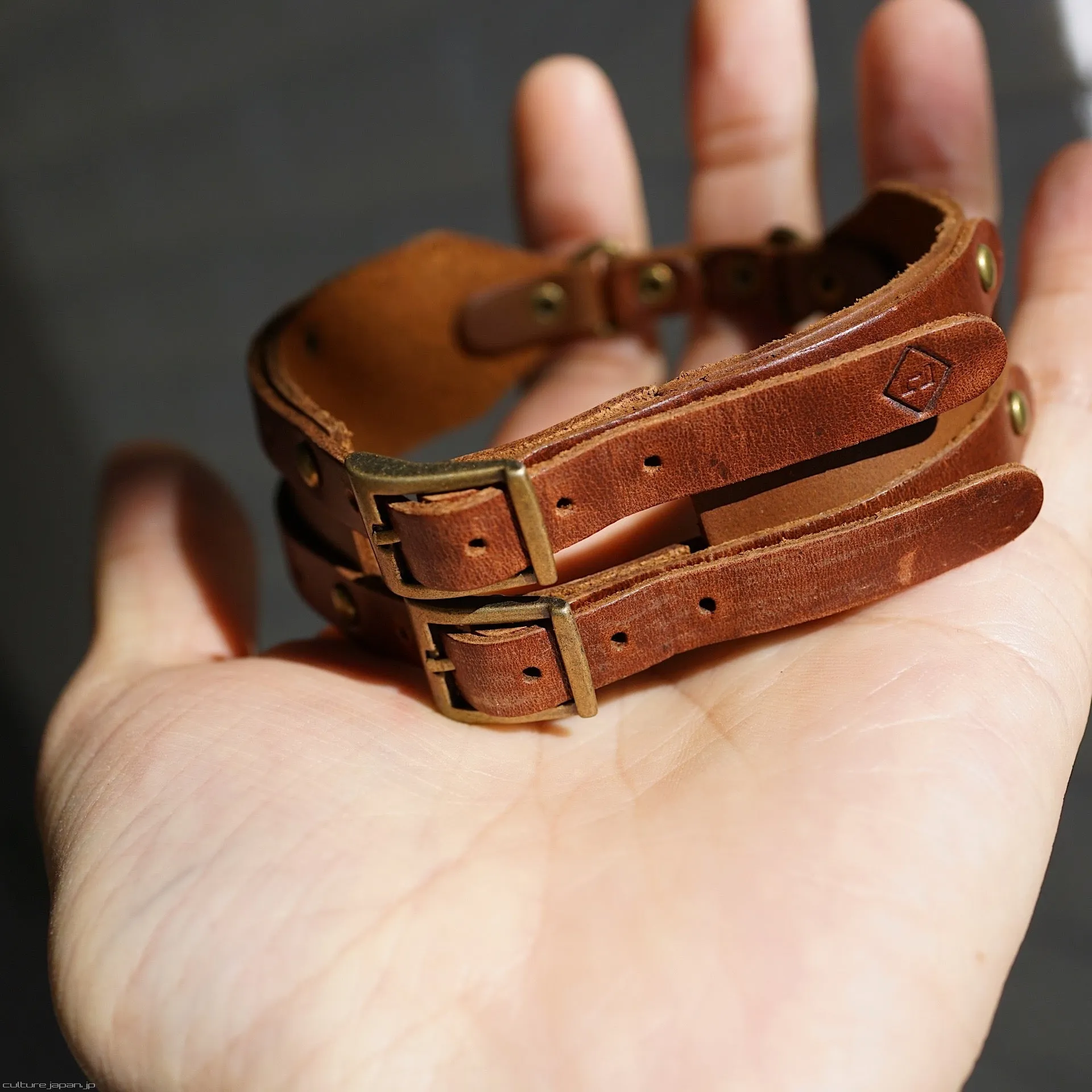 Double Belt (Brown)