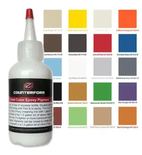 Epoxy Pigment Colors - Epoxy Countertop and Concrete System