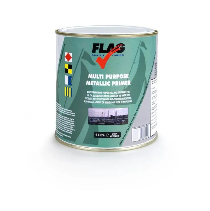 Flag Multi-Purpose Metallic Primer - 1 Litre & 2.5 Litre - In Stock