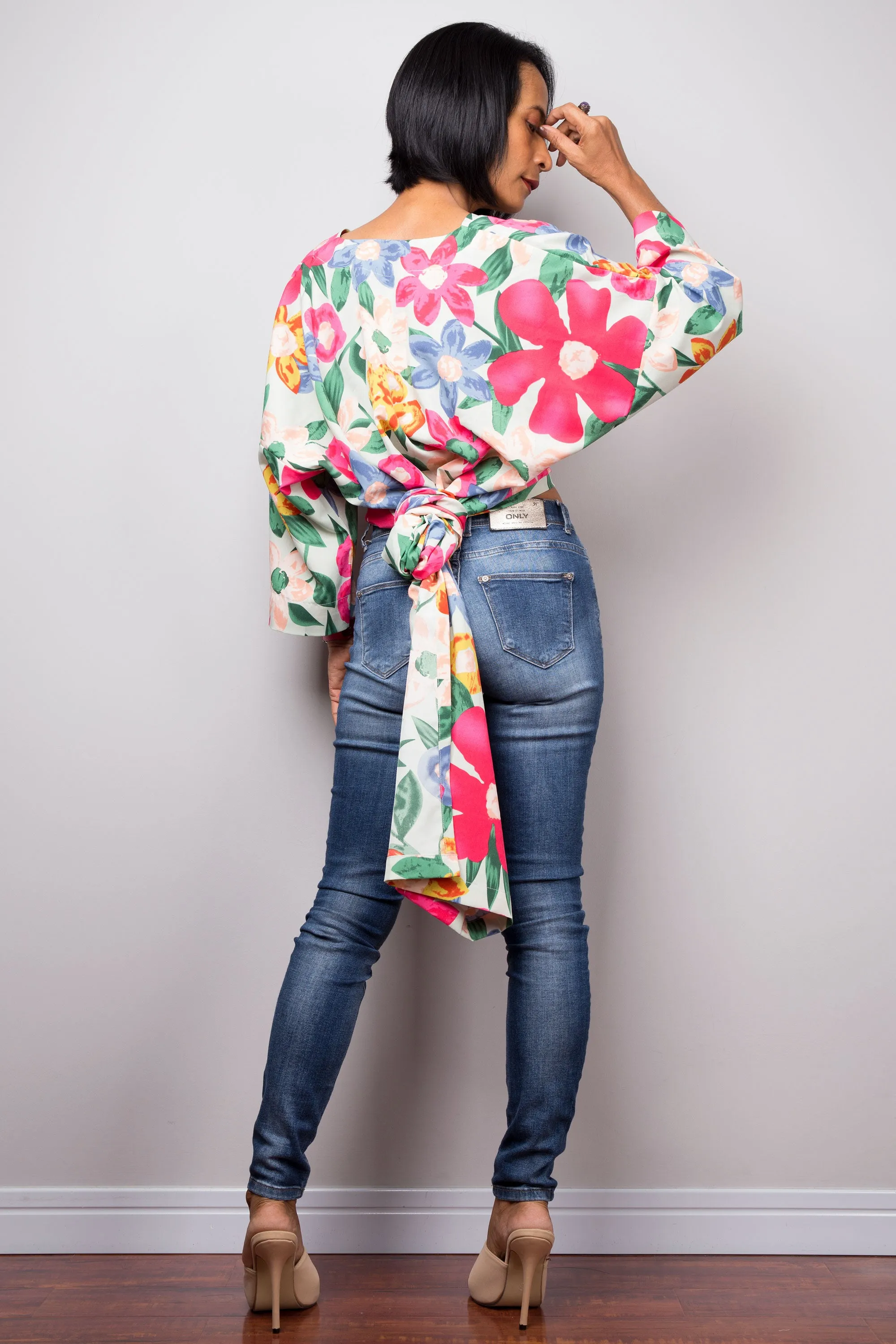 Floral Kaftan top