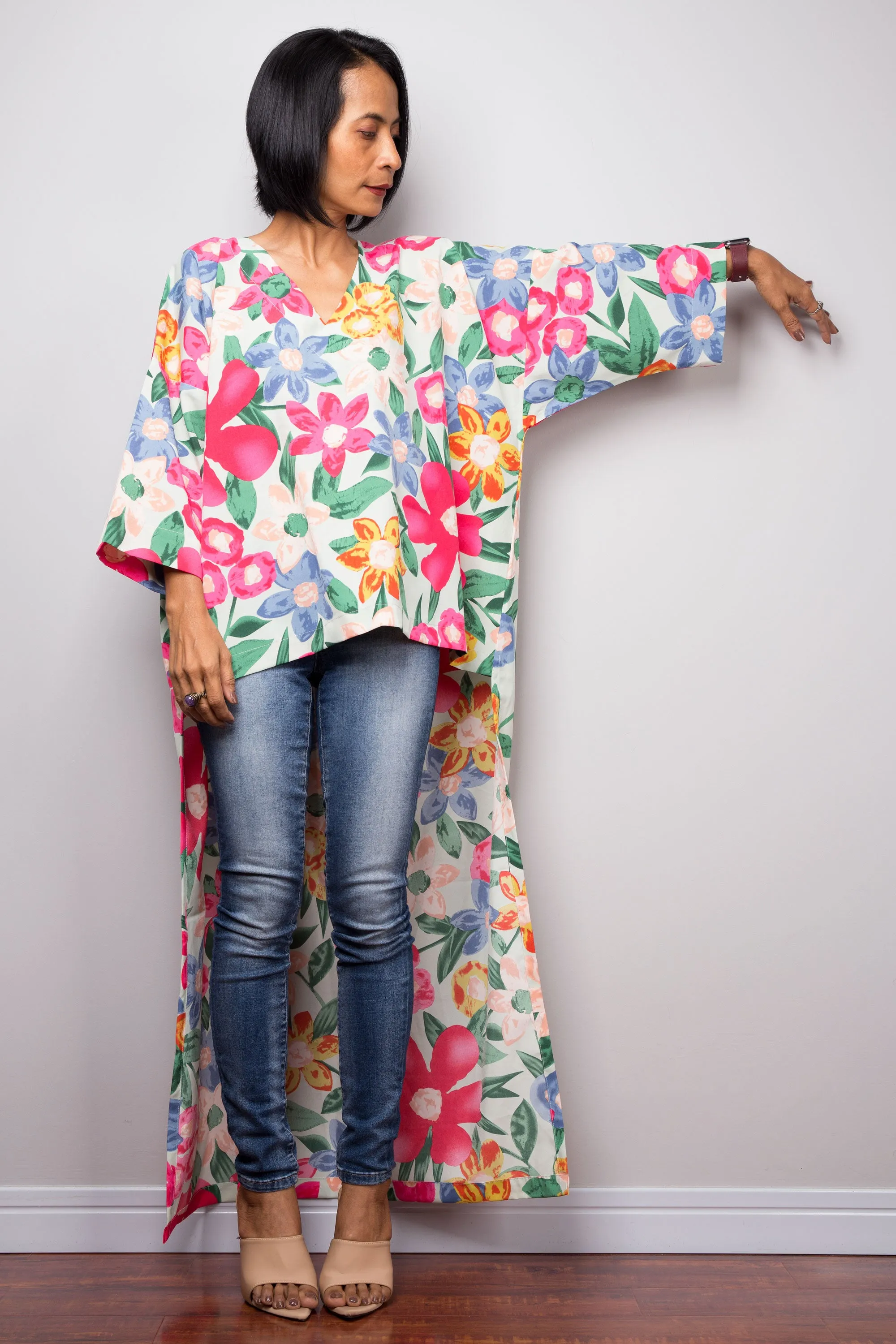 Floral Kaftan top