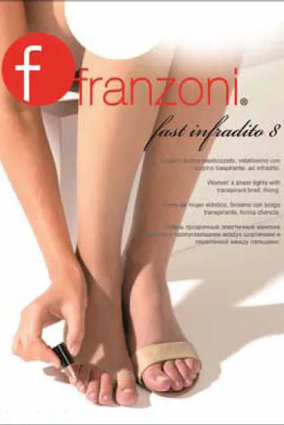 Franzoni Fast Infradito Piu 8 Toeless Pantyhose