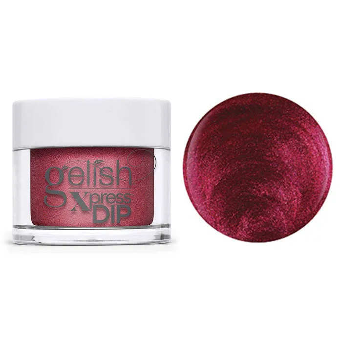 Gelish Professional Xpress Dip Powder Best Dressed - Cranberry Metallic - 43G