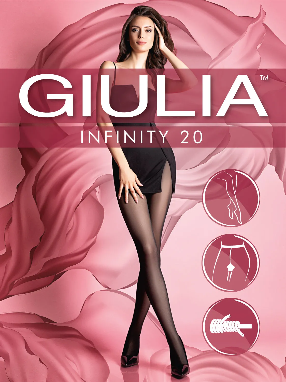 Giulia Infinity 20 Denier Sheer Tights