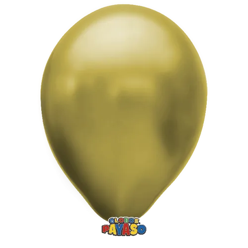 Globos Payaso 16in Balloon Metallic Gold 50ct