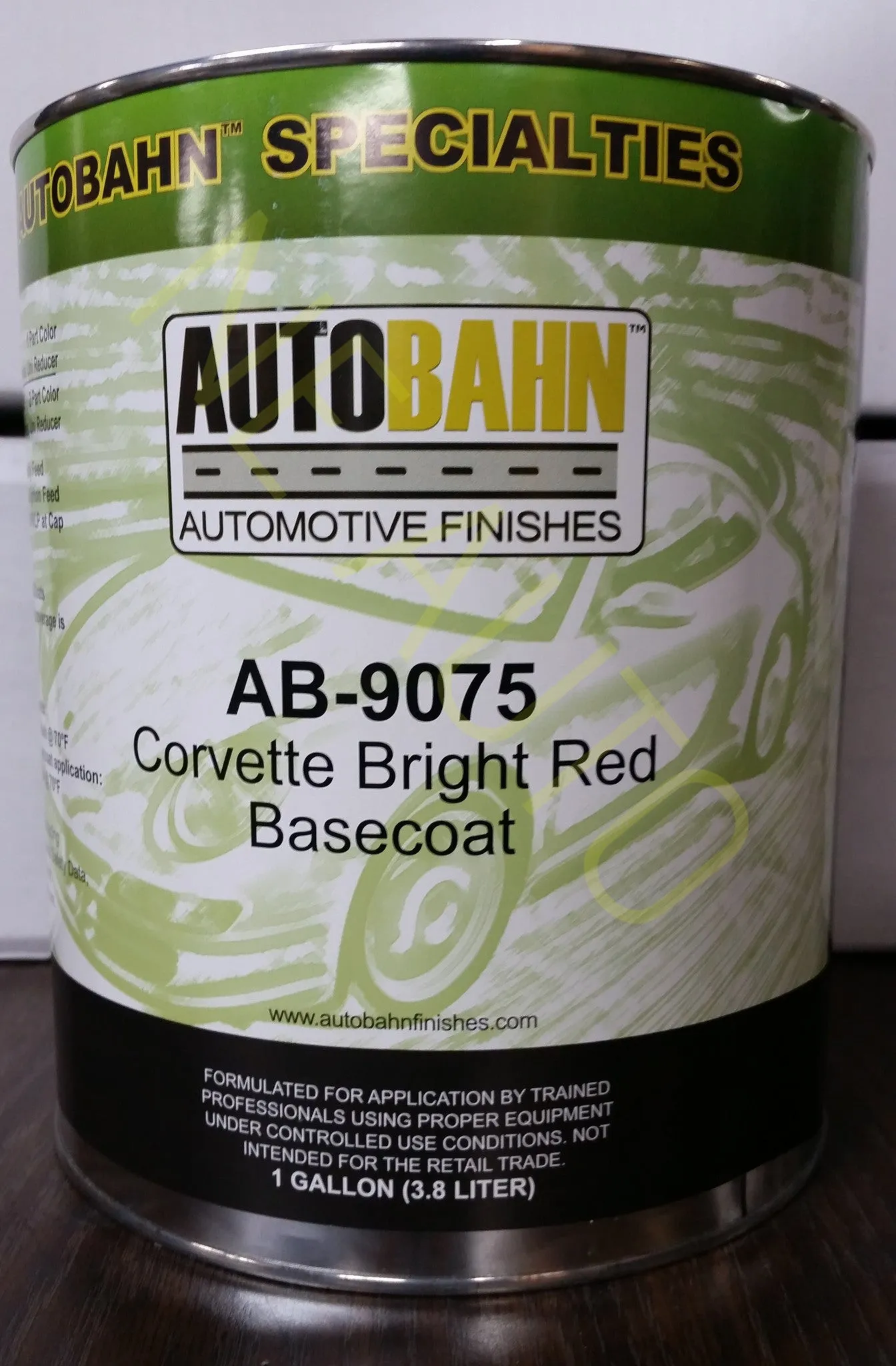 GM BRIGHT RED (TORCH RED) 9075 BASECOAT CLEARCOAT AUTO body shop RESTORATION CAR PAINT