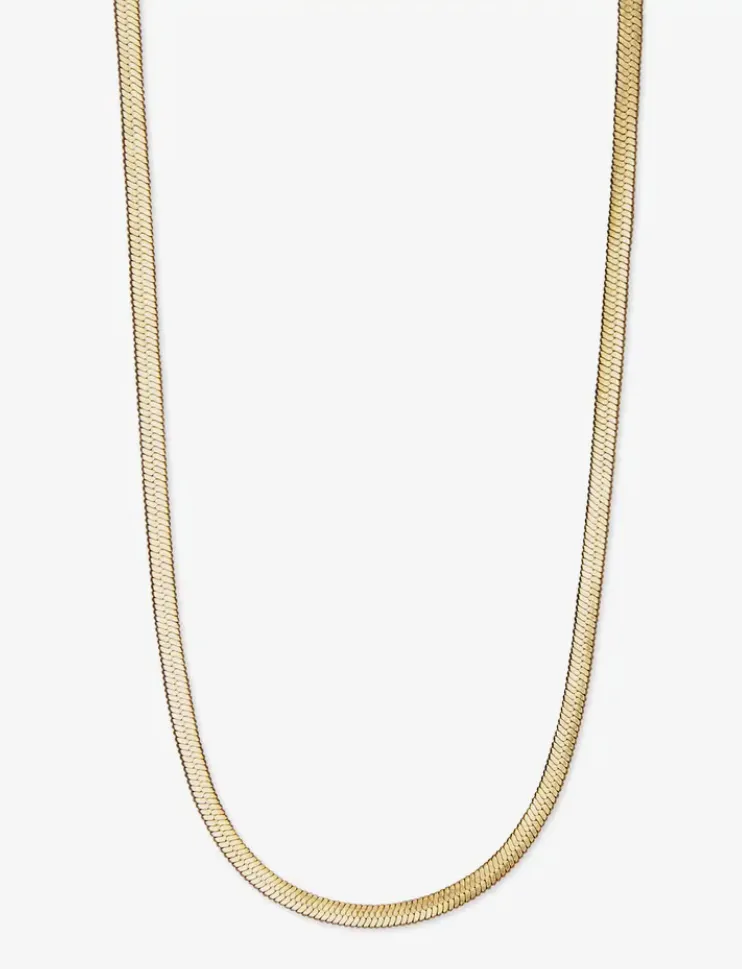 Gold Snake Chain Choker Necklace | Waterproof | Gift Boxed | by Nordic Muse