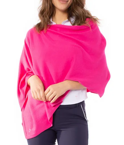 Golftini: Women's Cotton Cashmere Poncho (One Size)