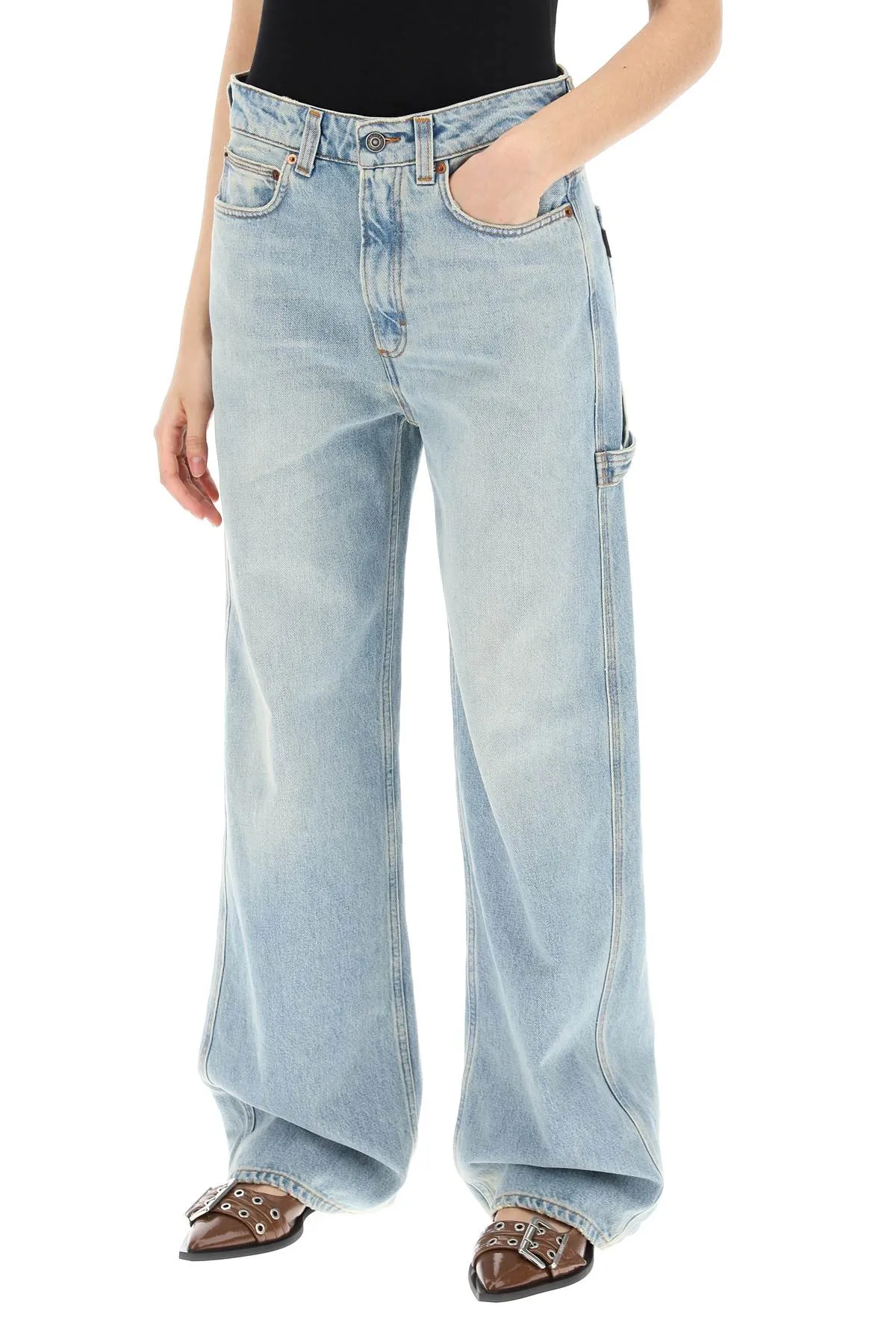 HAIKURE winona wide leg jeans