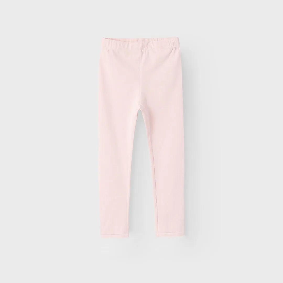 Imported Soft Cotton Light Pink Legging For Girls