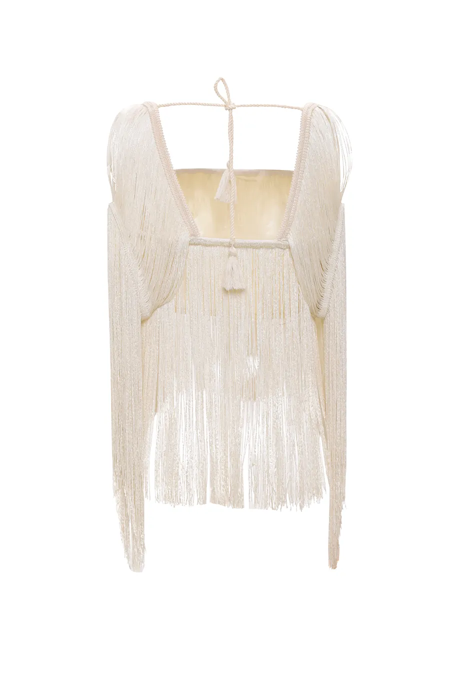 Ivory Poncho Coverup