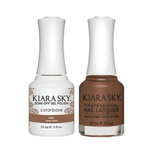 Kiara Sky Classic Gel & Polish Duo - #432 CEO