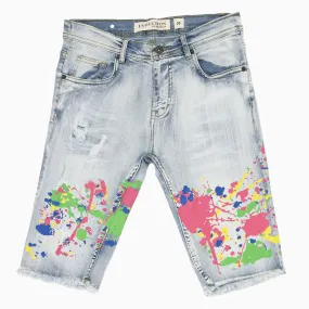 Kid's Summer Vibes Denim Jeans Shorts