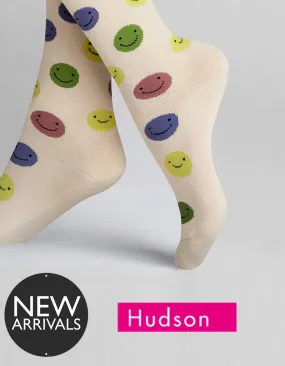 Kunert Hudson Clearance Smiley Cotton High Socks 016002