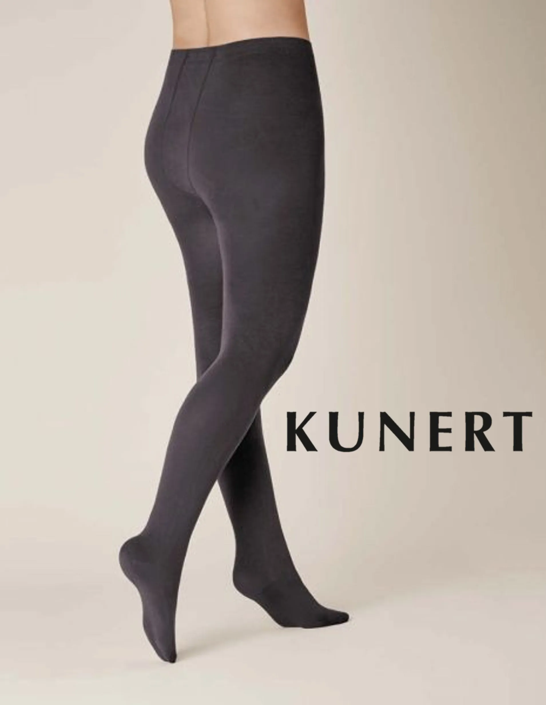 Kunert Sensual Cotton Curvy Tights Anthracite 399500