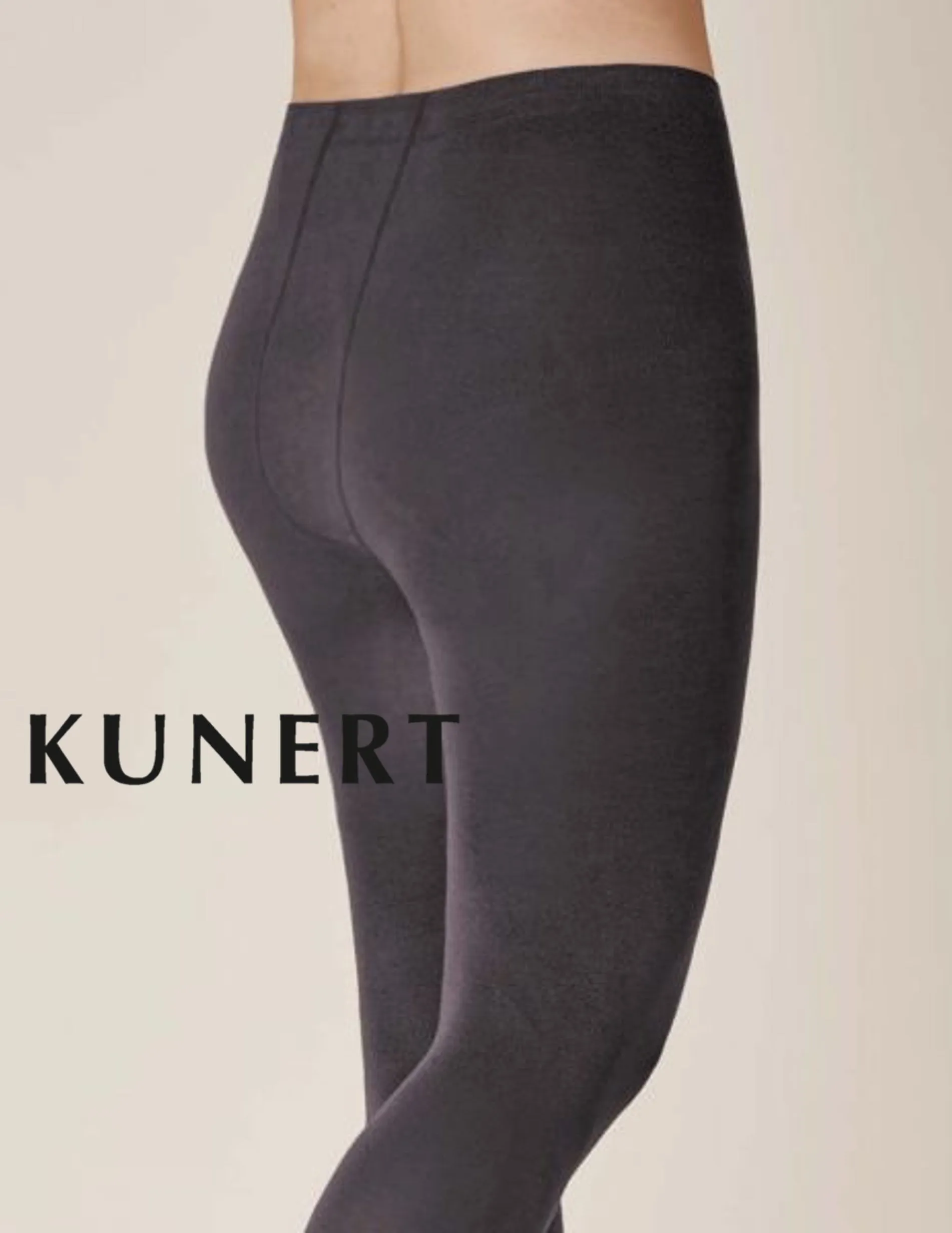 Kunert Sensual Cotton Curvy Tights Anthracite 399500