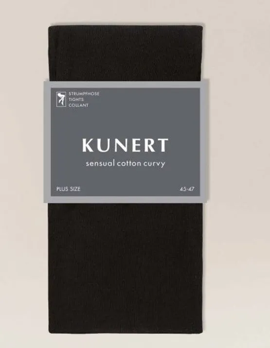 Kunert Sensual Cotton Curvy Tights Anthracite 399500