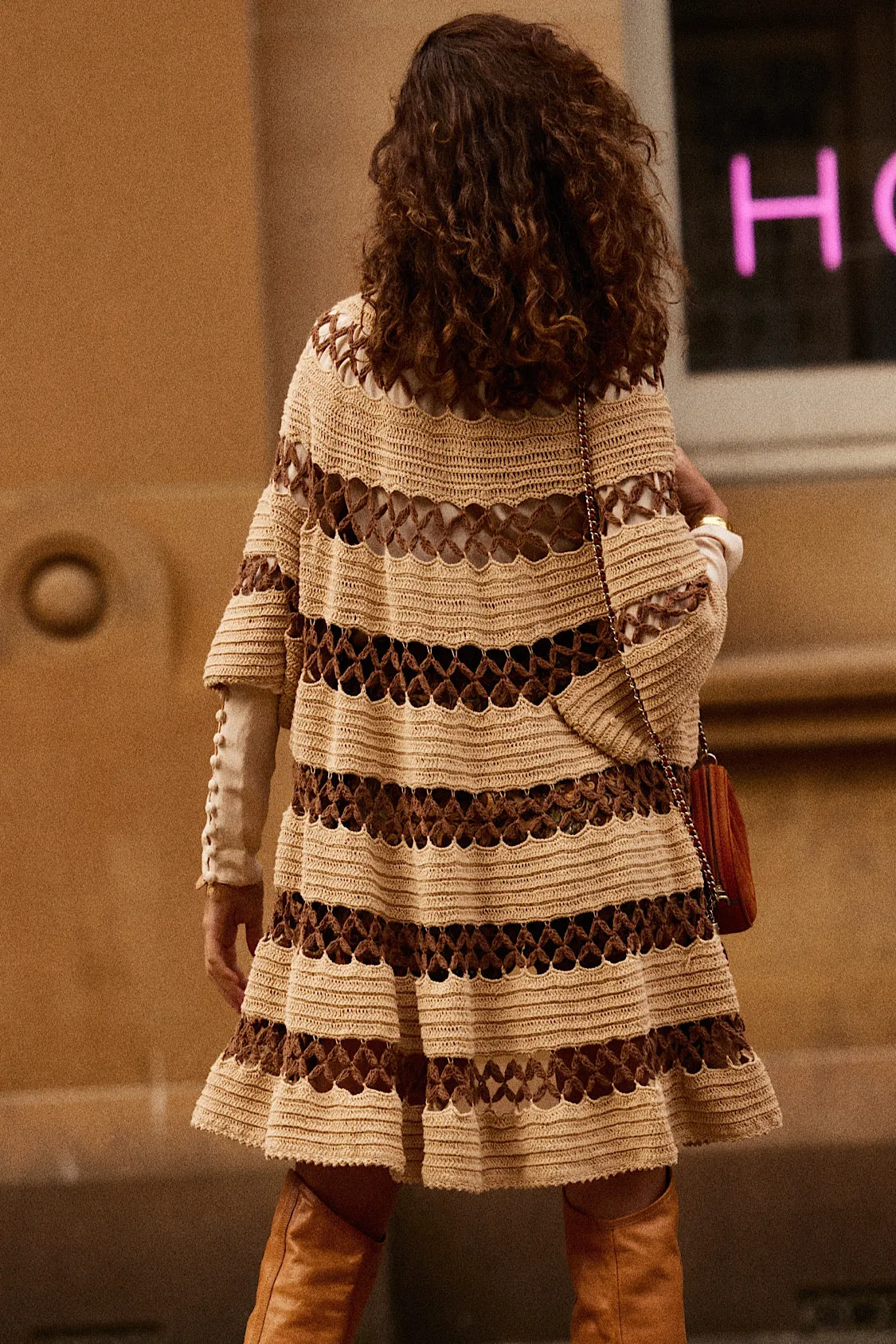 Let It Be Crochet Coat