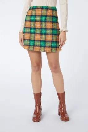 Maddison Check Skirt