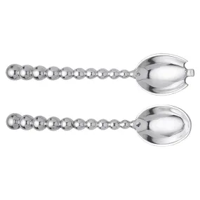 Mariposa Brillante Pearled Salad Servers