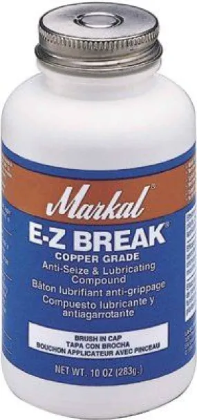 Markal 08910 E-Z Break Anti-Seize Compound, 10 oz Brush-In-Cap (1 Can)