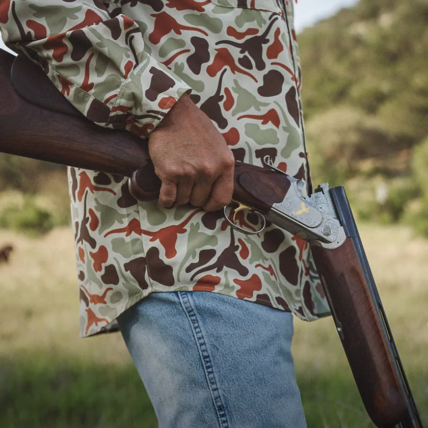 Medina Tech Long Sleeve - Longhorn Camo