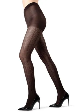 MeMoi Herringbone Tights