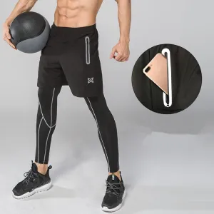 Men Running Tights Shorts Pants