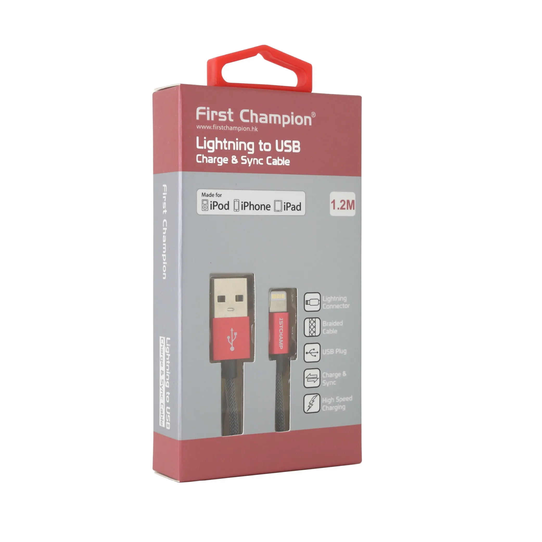 MFi Lightning to USB Cables 120cm By First Champion