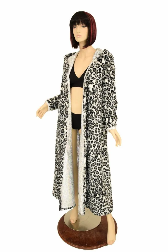 Minky Faux Fur Full Length Duster