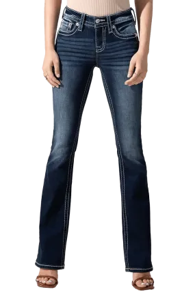 Miss Me Women's Miss Me Boot Cut Jeans