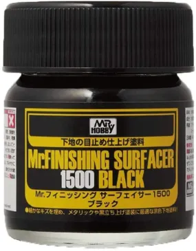 Mr. Hobby SF288 Mr. Finishing Surfacer 1500 Black 40ml