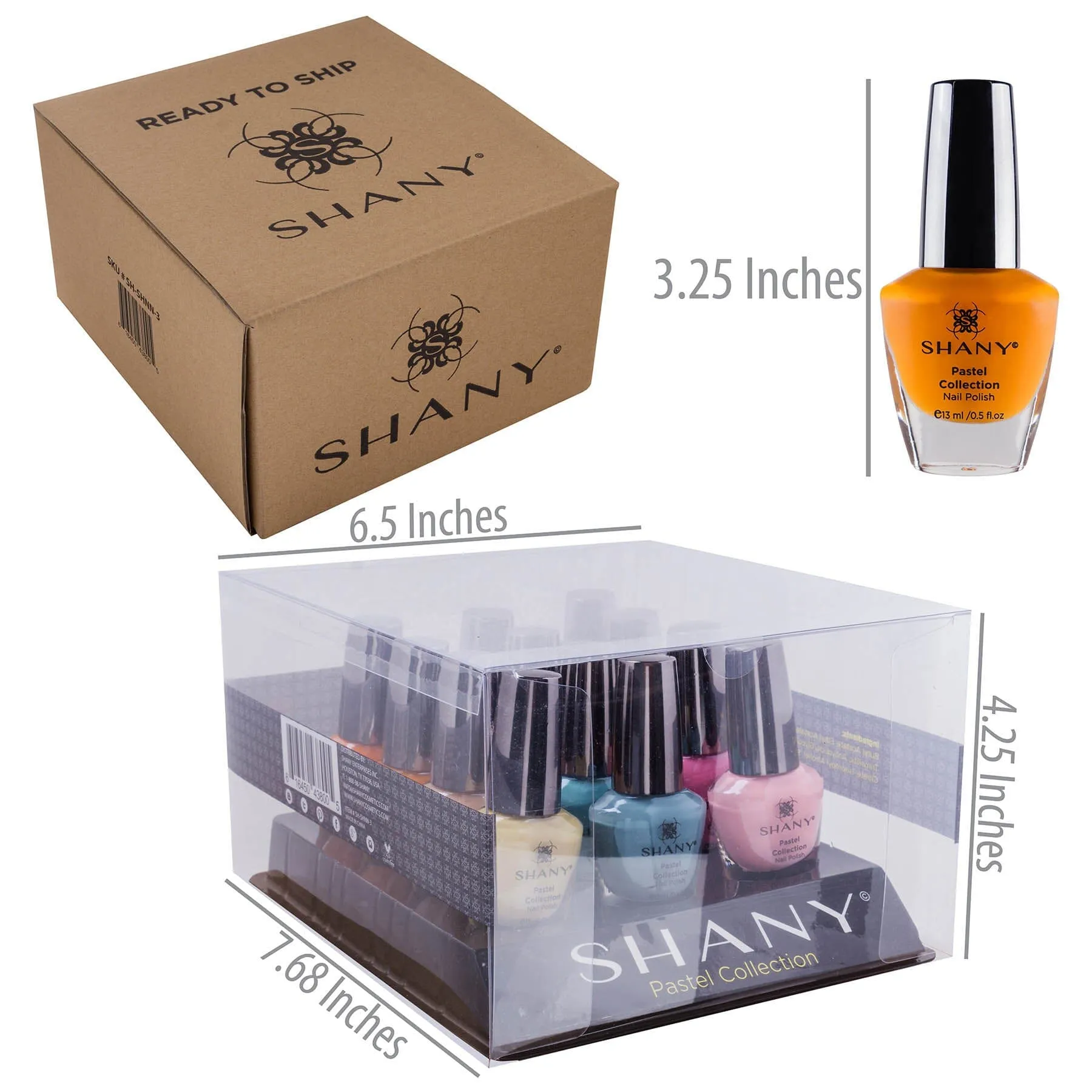 Nail Polish Set - 12 Colors