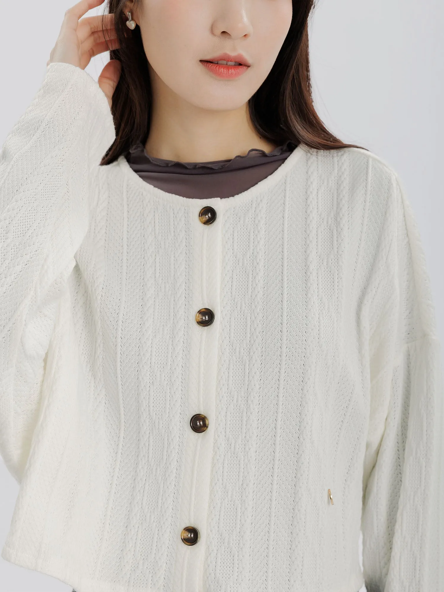 Olivia Cable Cardigan