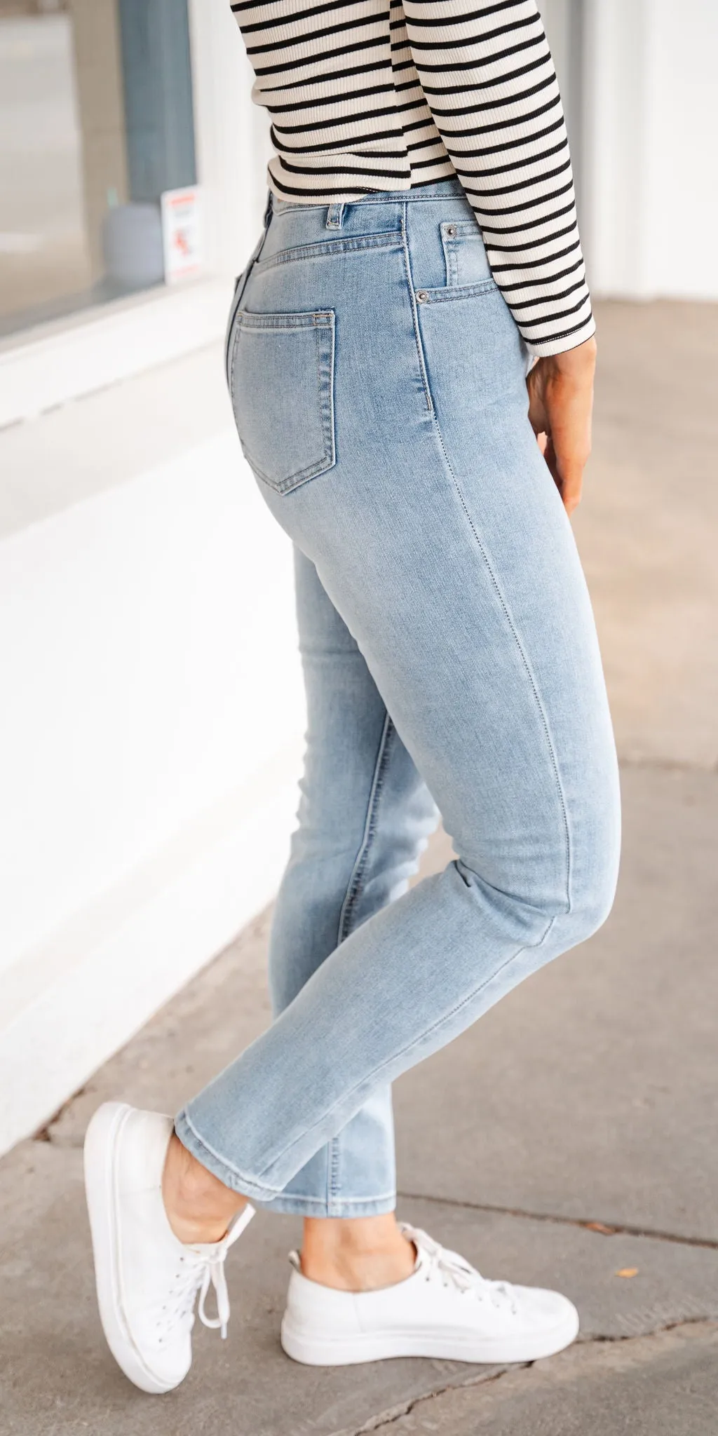 Olivia Mum jeans - blue