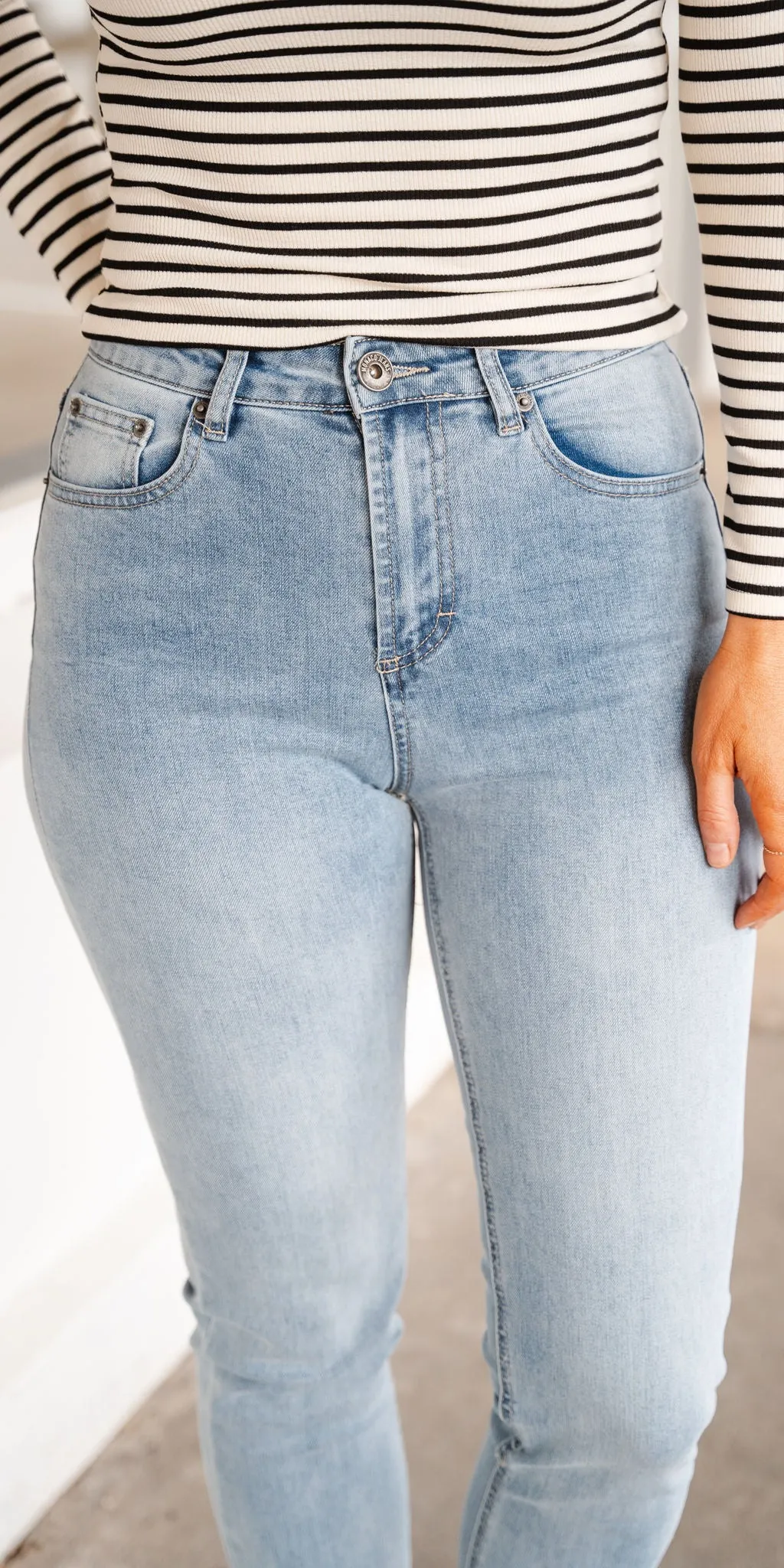 Olivia Mum jeans - blue