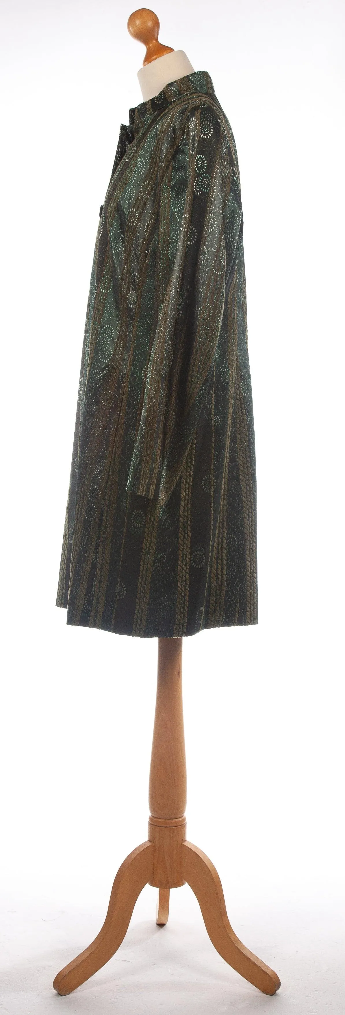 Olsen Evening Coat Jade and Umber Colour UK 18