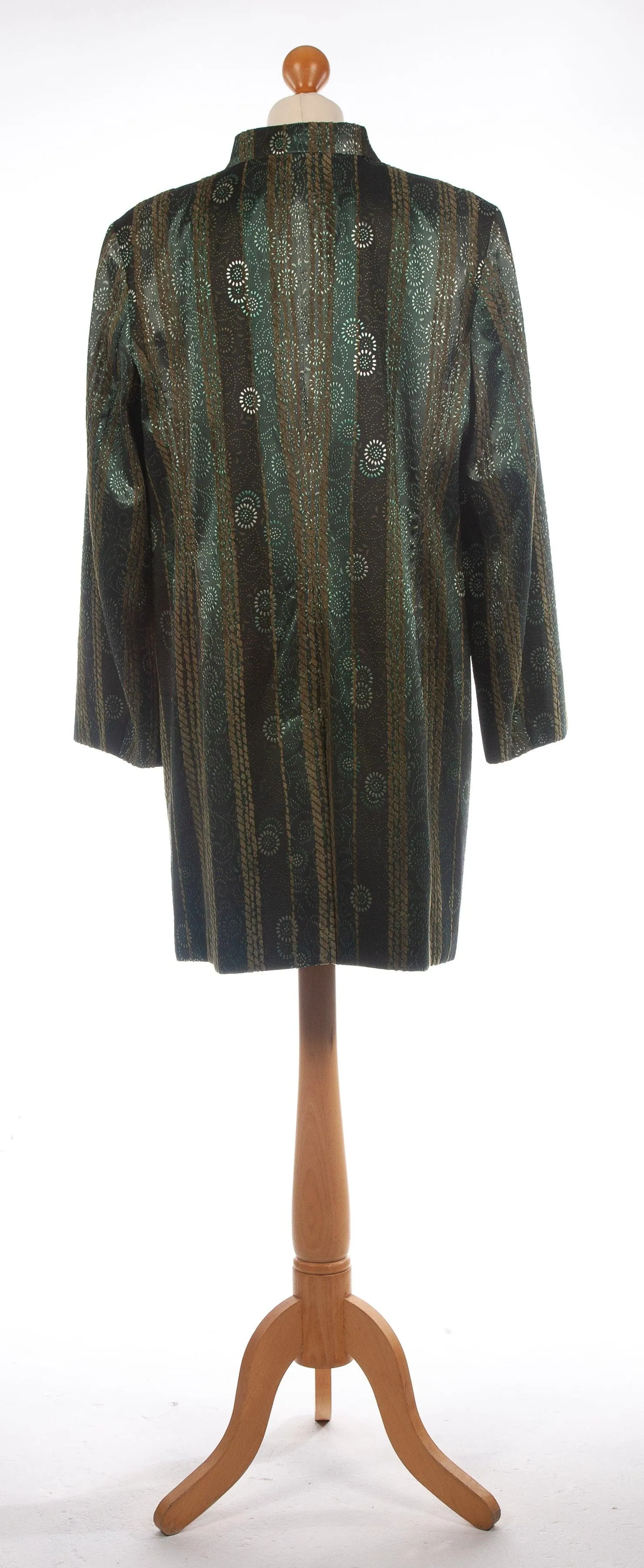 Olsen Evening Coat Jade and Umber Colour UK 18