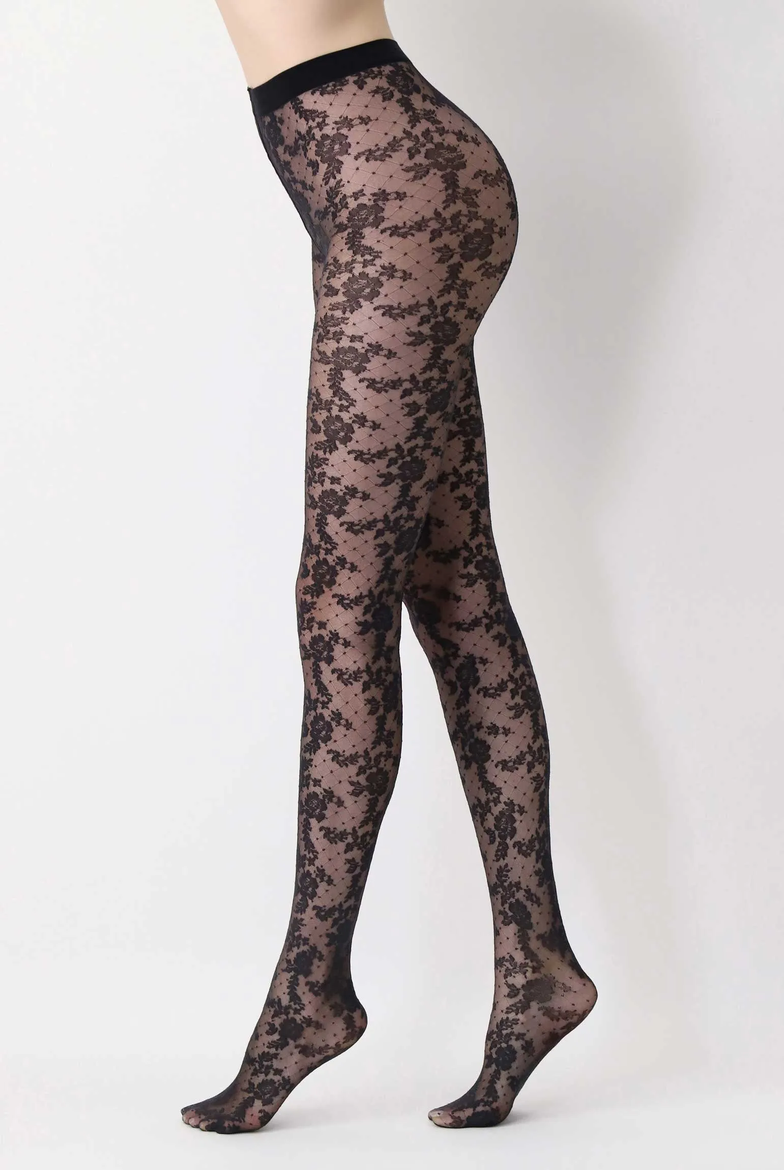 Oroblu Sensuel Lace Sheer Tights