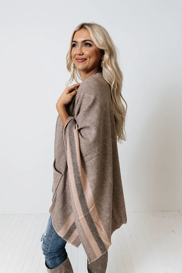 Outdoor Movie Poncho In Pink