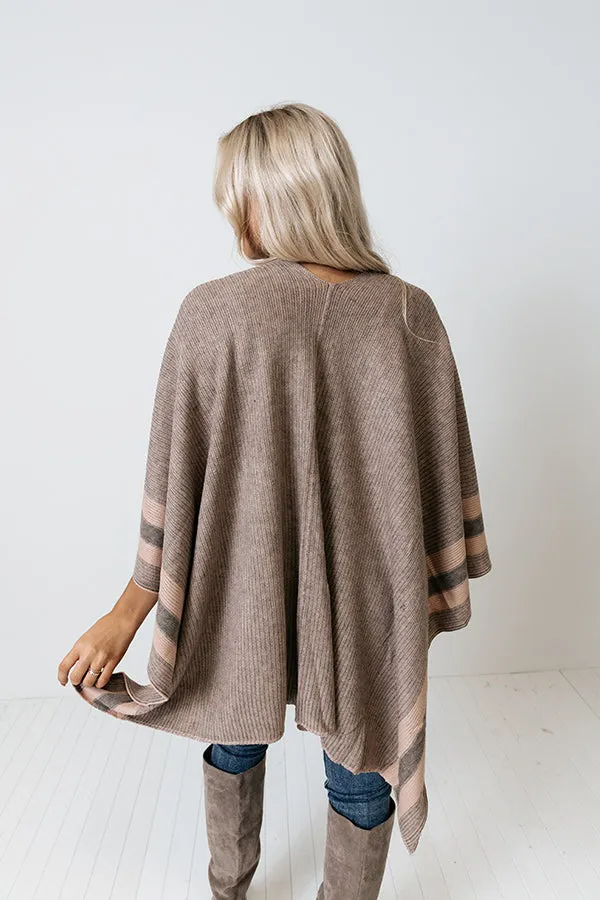 Outdoor Movie Poncho In Pink