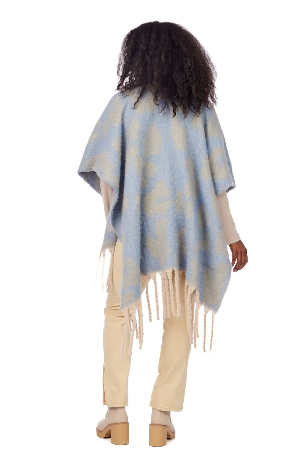 Oversized Leopard Poncho (More Colors)