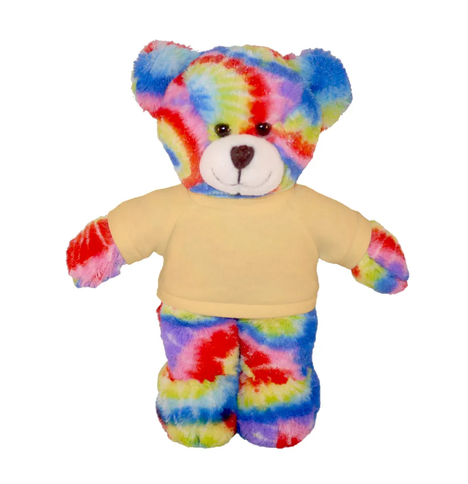 Personalized Tie-dye Bear