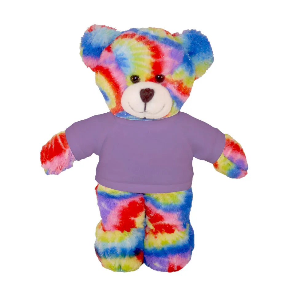 Personalized Tie-dye Bear