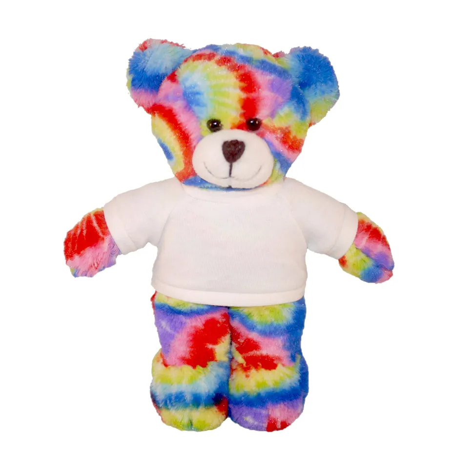 Personalized Tie-dye Bear