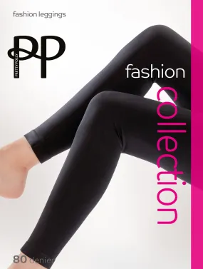 Pretty Polly 80 Denier Smooth Leggings Footless Tights