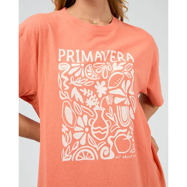 Primavera Tee - Papaya