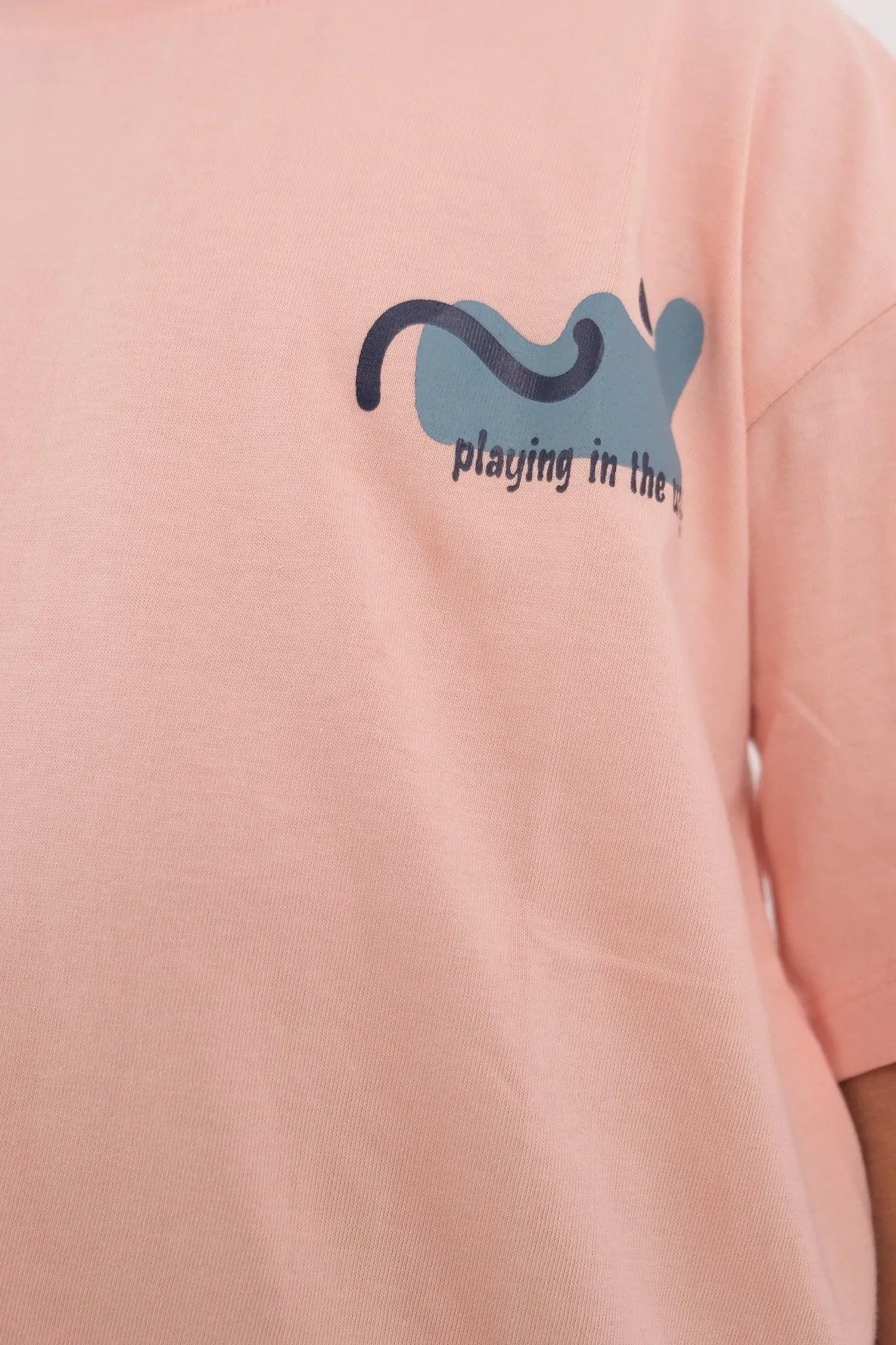 "Playing In The Waves" Short-Sleeved T-Shirt